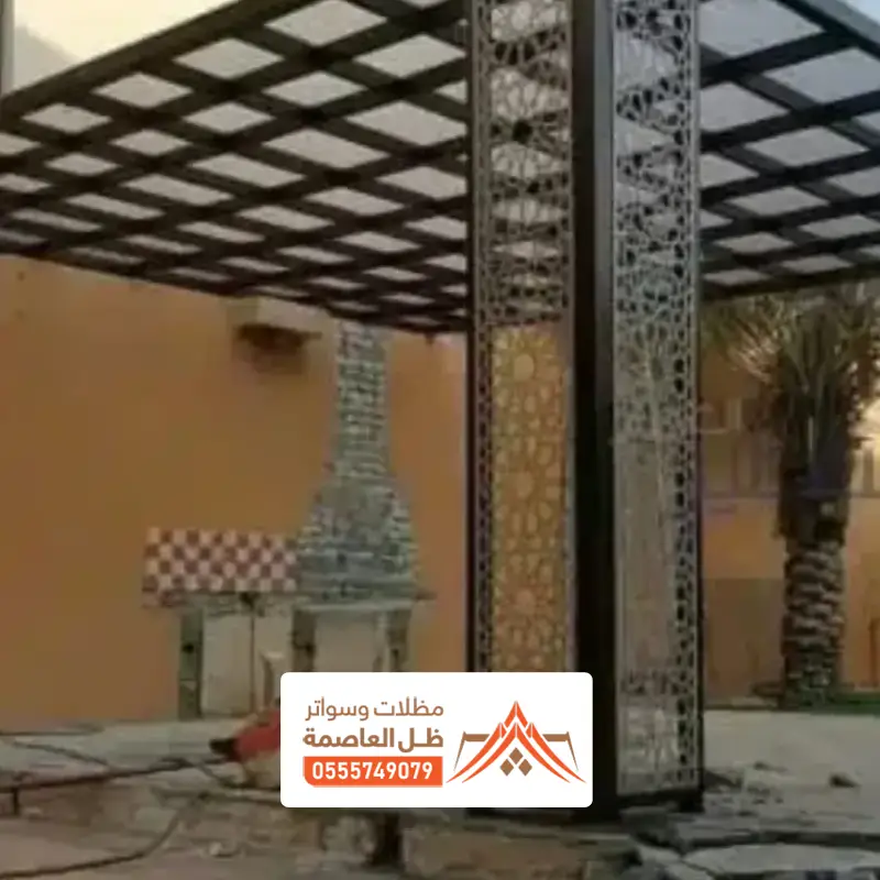 مظلات خشبية الجلة